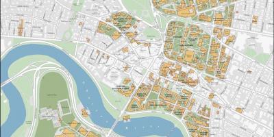 Harvard mapę kampusu uniwersytetu