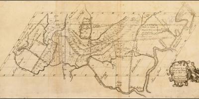 Mapa kolonialnej Boston